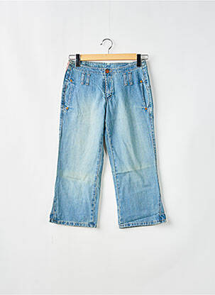 Blugi bootcut buzunare talie joasă albastru LE TEMPS DES CERISES femeie