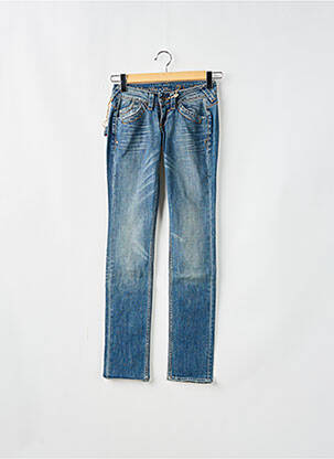 Blugi cu croială dreaptă albastru RWD femeie