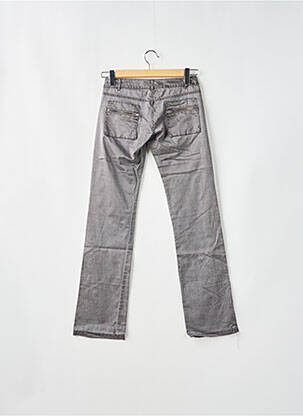 Pantalon drept buzunare talie joasă gri SESSUN femeie
