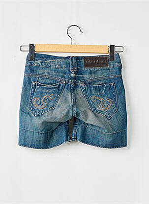 Șort țesătură denim talie joasă albastru STONE AGED femeie