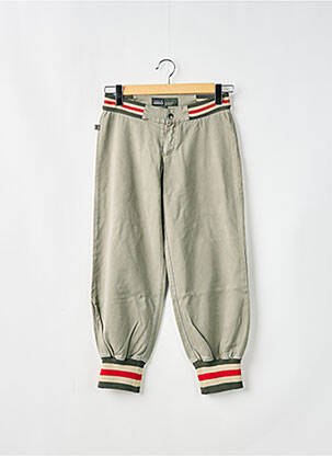 Pantalon 7/8 talie elastică mărime normală verde RWD femeie