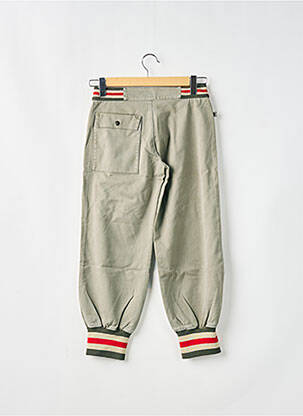 Pantalon 7/8 talie elastică mărime normală verde RWD femeie