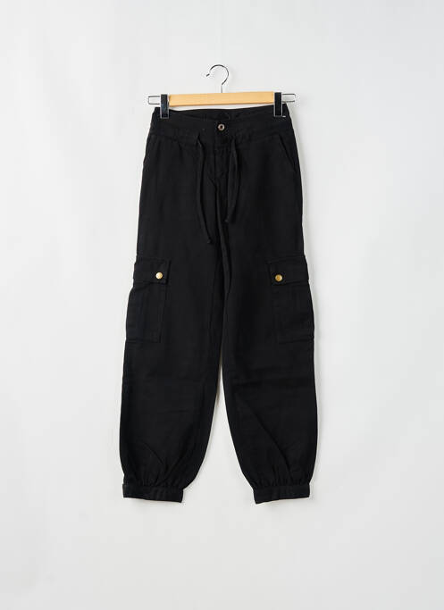 Pantalon cargo negru LA BRIGADA INTERNACIONAL femeie