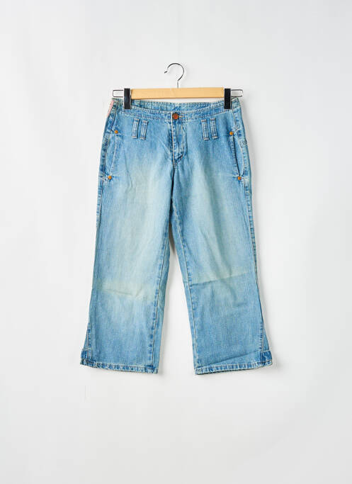 Blugi bootcut albastru LE TEMPS DES CERISES femeie