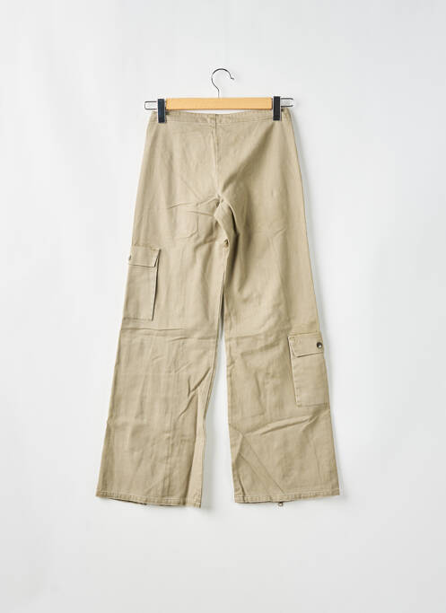 Pantalon larg bej RWD femeie