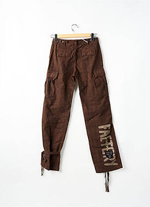 Pantalon cargo buzunare maro SCHOOL RAG femeie