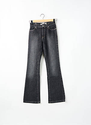 Blugi bootcut buzunare gri SCHOOL RAG femeie