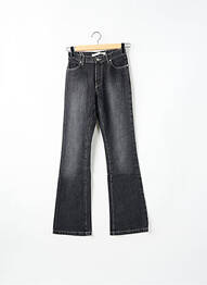 Blugi bootcut buzunare gri SCHOOL RAG femeie