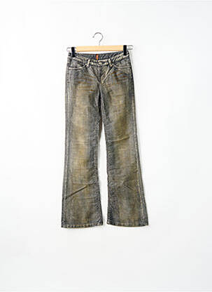 Pantalon drept gri TEDDY SMITH femeie