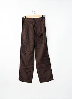 Pantalon cargo maro SCHOOL RAG femeie