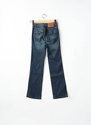Blugi bootcut buzunare albastru SCHOOL RAG femeie