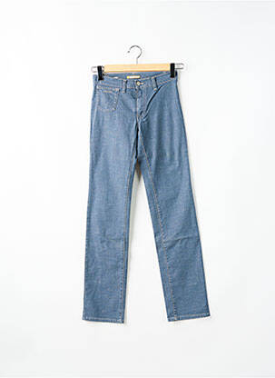 Pantalon slim buzunare albastru SCHOOL RAG femeie