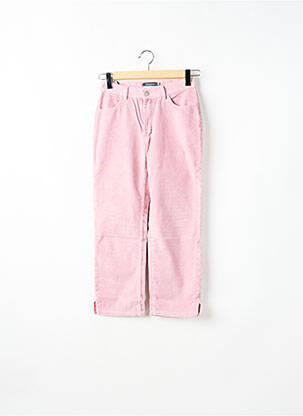 Pantalon drept roz SCHOOL RAG femeie