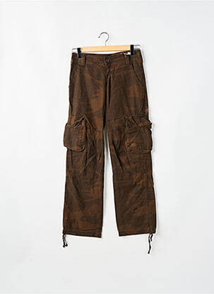 Pantalon cargo maro TEDDY SMITH femeie