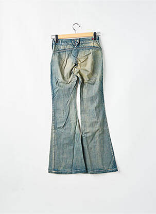 Blugi bootcut țesătură denim albastru TEDDY SMITH femeie