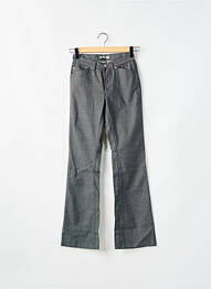 Blugi bootcut buzunare gri TEDDY SMITH femme