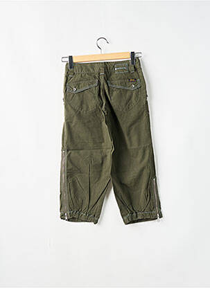 Pantalon trei sferturi talie joasă talie joasă verde TEDDY SMITH femeie