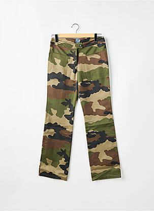 Pantalon drept verde TIM BARGEOT femeie