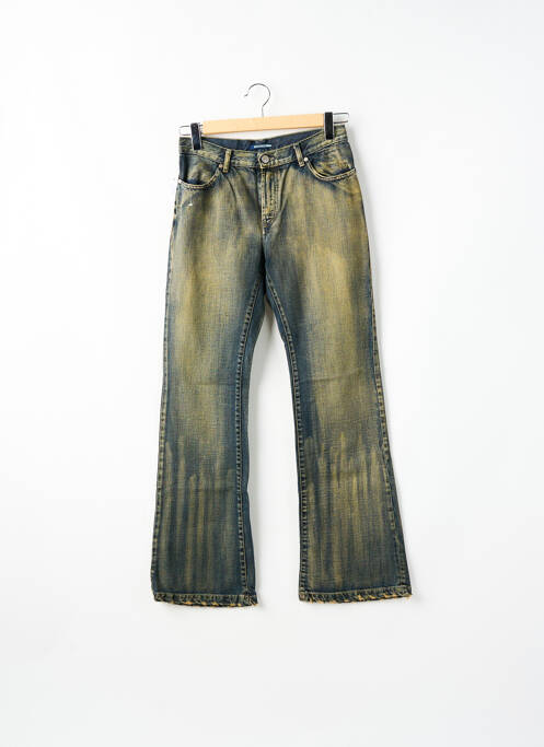 Blugi bootcut albastru SCHOOL RAG femeie