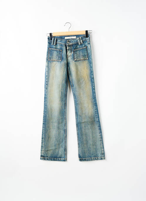 Blugi cu croială dreaptă albastru SCHOOL RAG femeie