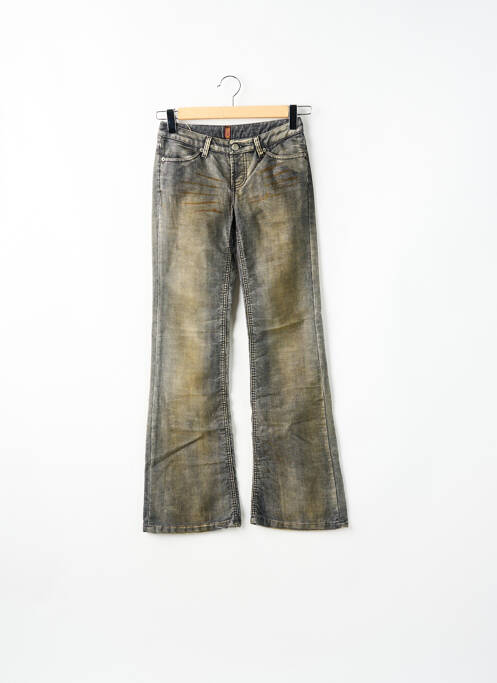 Pantalon drept gri TEDDY SMITH femeie