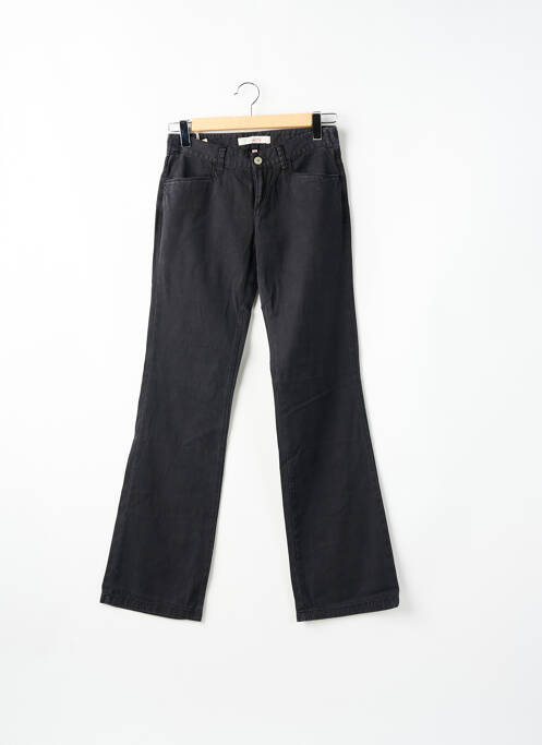 Blugi cu croială evazată negru SCHOOL RAG femeie