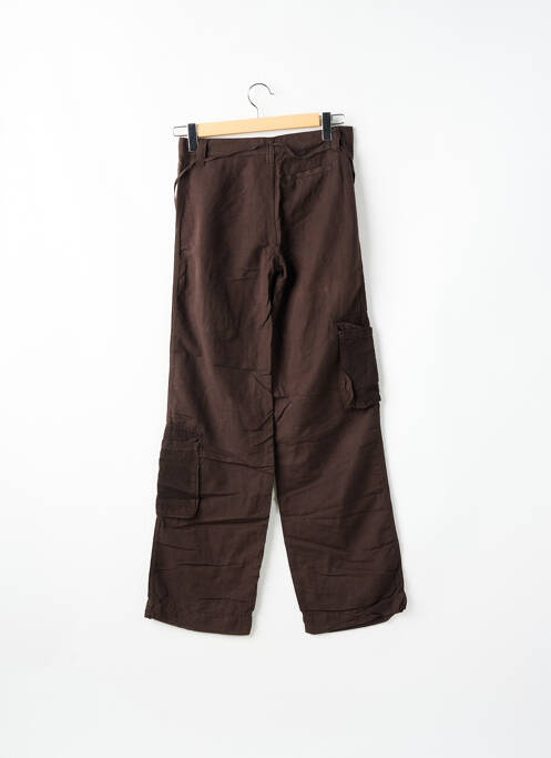 Pantalon cargo maro SCHOOL RAG femeie