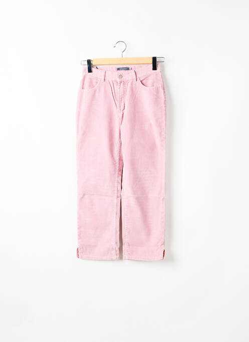 Pantalon drept roz SCHOOL RAG femeie