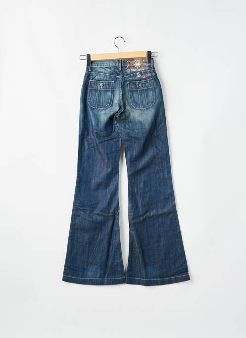 Blugi cu croială evazată albastru TEDDY SMITH femeie