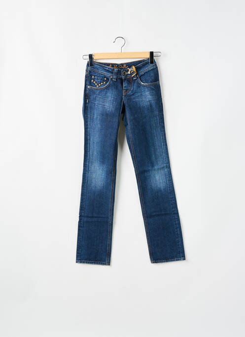 Blugi cu croială slim albastru TEDDY SMITH femeie