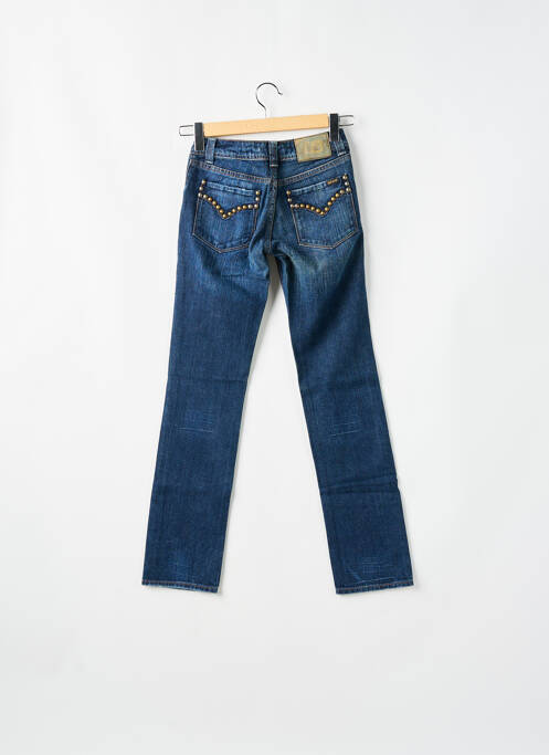 Blugi cu croială slim albastru TEDDY SMITH femeie