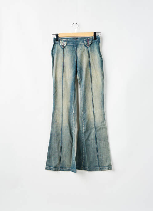 Blugi bootcut albastru TEDDY SMITH femeie