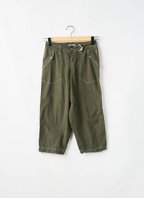 Pantalon trei sferturi verde TEDDY SMITH femeie