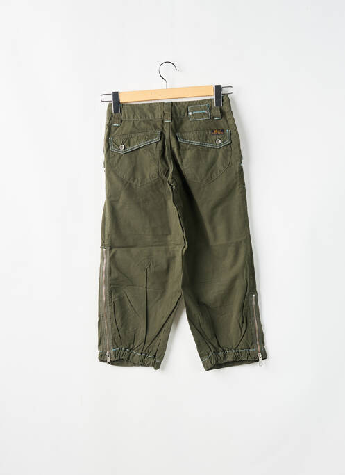 Pantalon trei sferturi verde TEDDY SMITH femeie