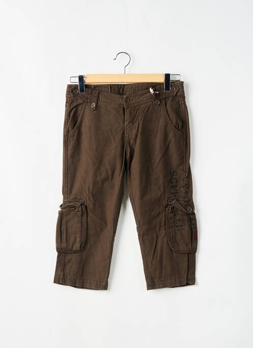 Pantalon trei sferturi verde TEDDY SMITH femeie