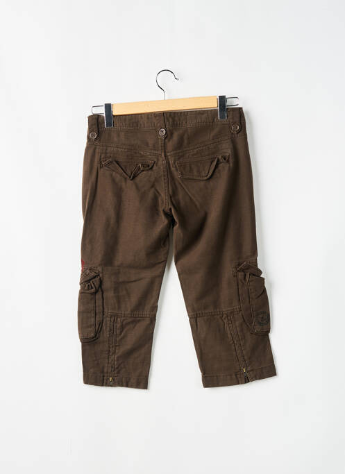 Pantalon trei sferturi verde TEDDY SMITH femeie