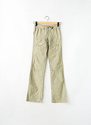 Pantalon slim talie joasă talie joasă verde SCHOOL RAG femeie