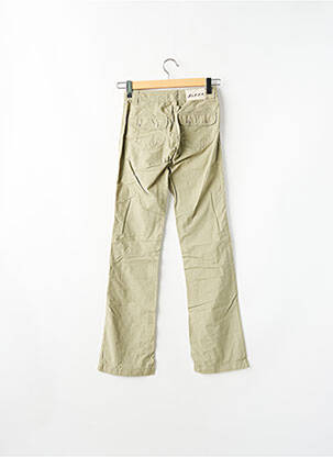Pantalon slim talie joasă talie joasă verde SCHOOL RAG femeie