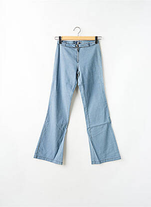 Blugi bootcut albastru SCHOOL RAG femeie