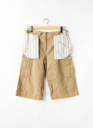 Pantalon trei sferturi maro SCHOOL RAG femeie