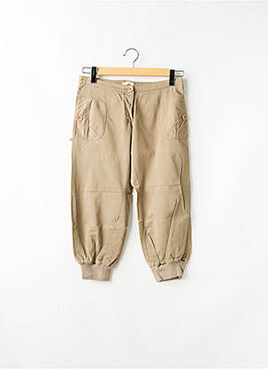 Pantalon trei sferturi maro SESSUN femeie