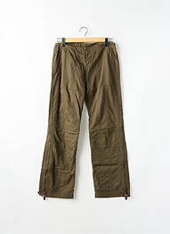 Pantalon evazat talie joasă talie joasă verde TEDDY SMITH femeie