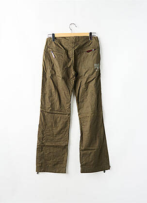 Pantalon evazat talie joasă talie joasă verde TEDDY SMITH femeie