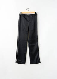 Pantalon drept închidere cu fermoar sub clapetă cu nasturi mărime normală negru TEDDY SMITH femme