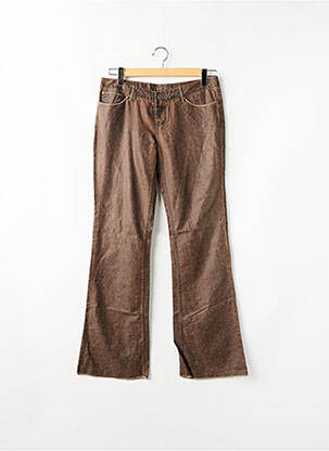 Pantalon evazat maro TEDDY SMITH femeie