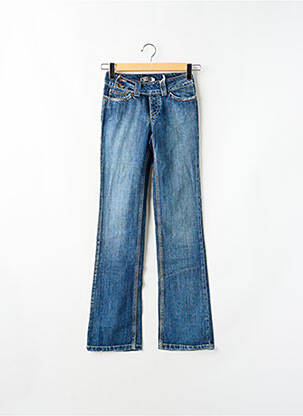 Blugi bootcut elasticitate talie joasă albastru TEDDY SMITH femeie