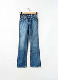Blugi bootcut elasticitate talie joasă albastru TEDDY SMITH femeie