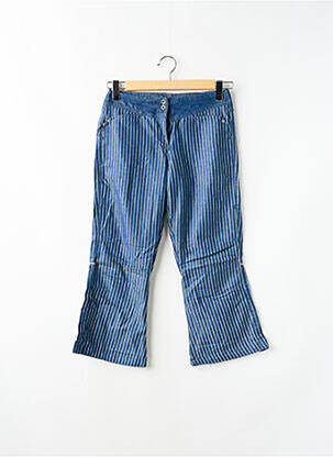 Pantalon trei sferturi albastru TEDDY SMITH femeie