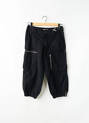 Pantalon trei sferturi negru TEDDY SMITH femeie