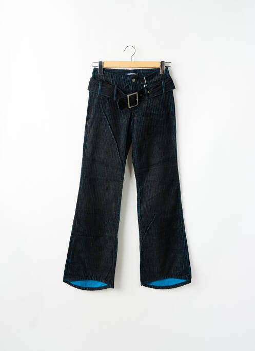 Pantalon evazat albastru SCHOOL RAG femeie